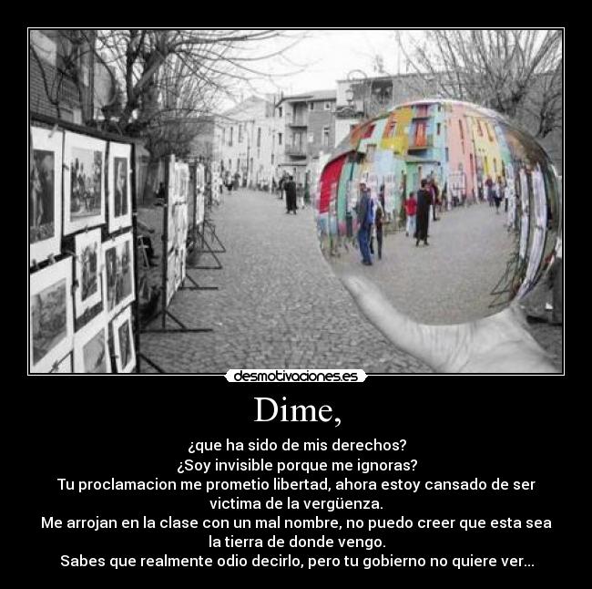 Dime, -