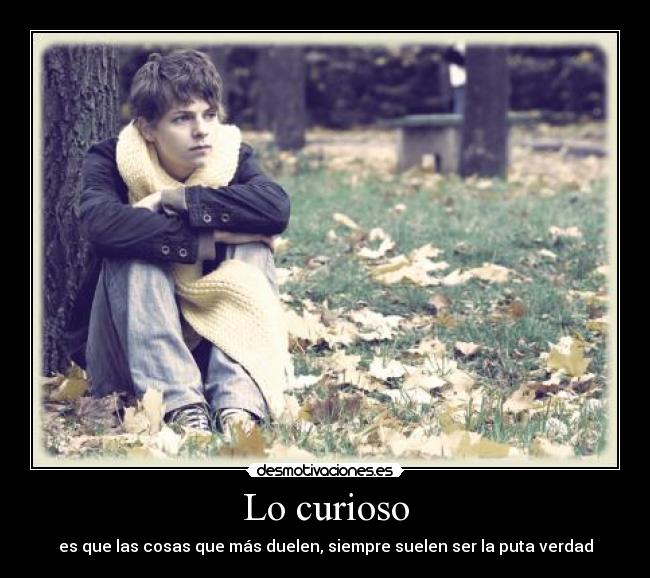 Lo curioso -