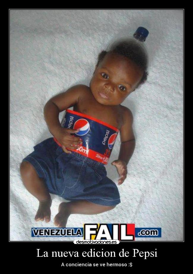 La nueva edicion de Pepsi -