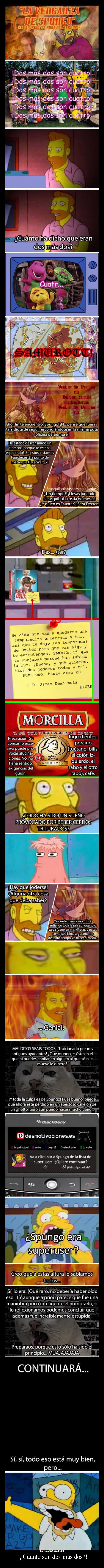 ¡¿Cuánto son dos más dos?! - 