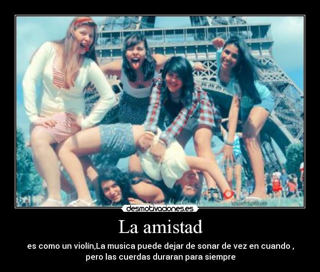 La amistad - 