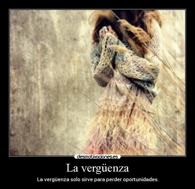 La vergüenza - 