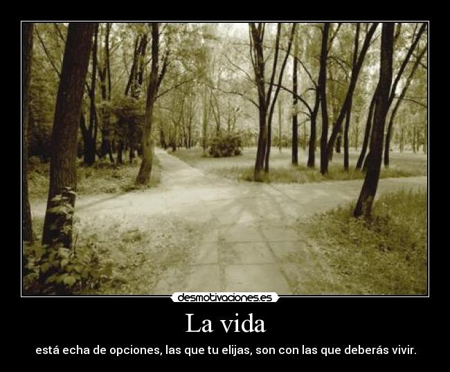 La vida -