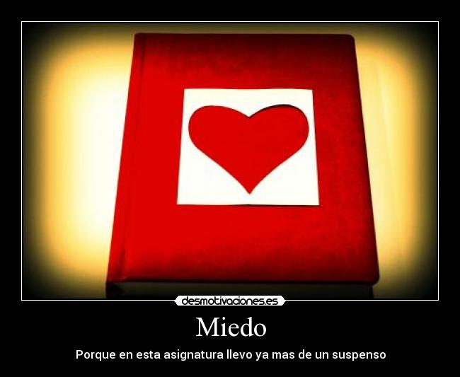 Miedo -