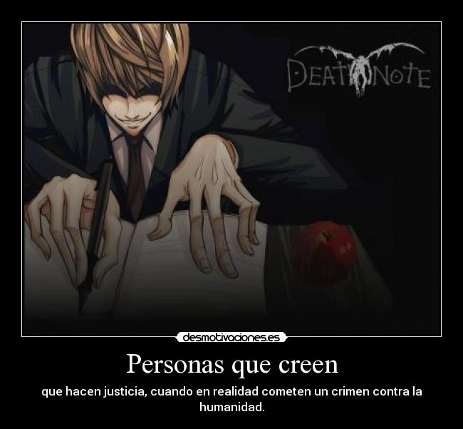 carteles queria poner algo sobre death note desmotivaciones