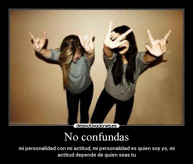 No confundas - 