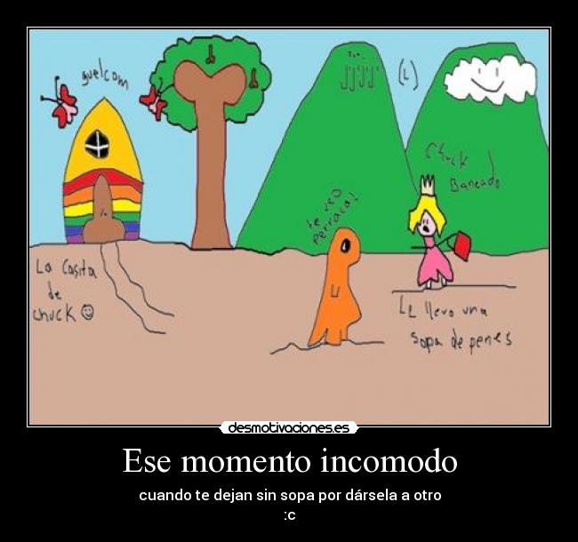 Ese momento incomodo -