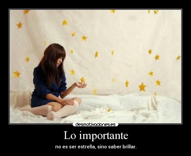 Lo importante - 