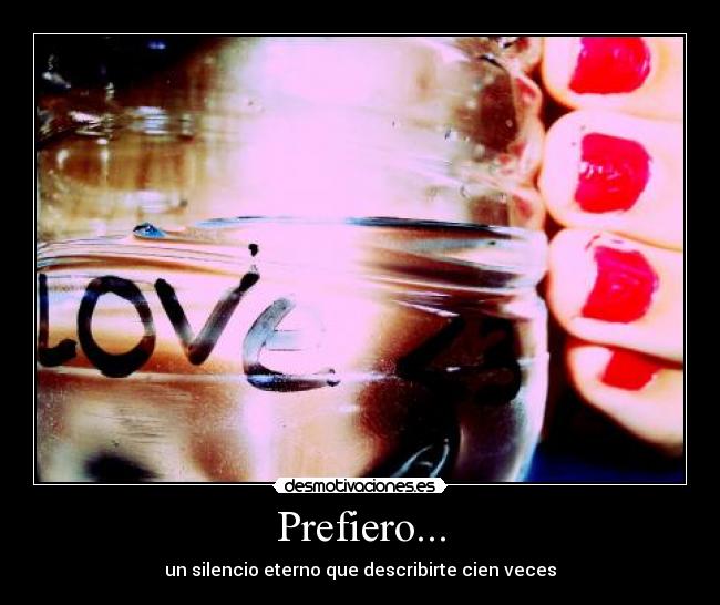 Prefiero... -