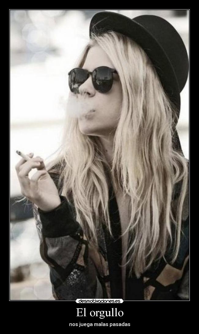 El orgullo -