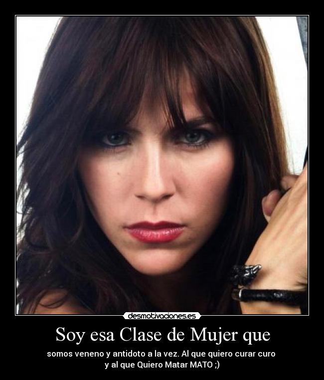 carteles mujer veneno antidoto desmotivaciones