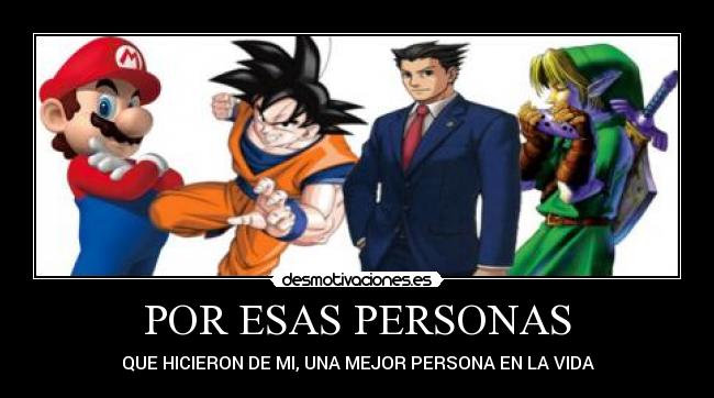 POR ESAS PERSONAS - 