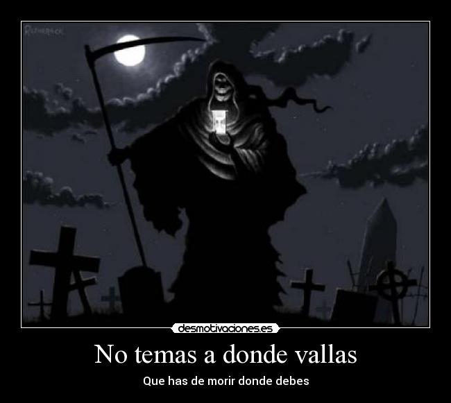 carteles muerte desmotivaciones