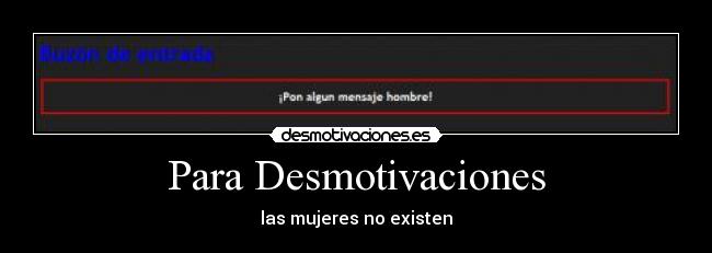 Para Desmotivaciones -