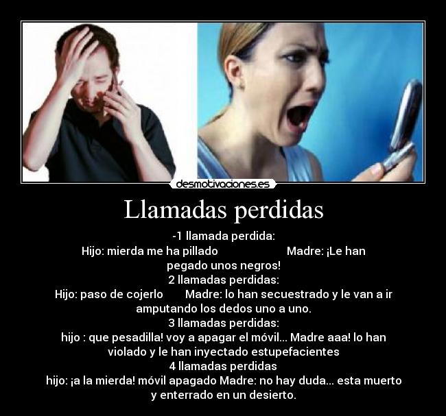Llamadas perdidas -