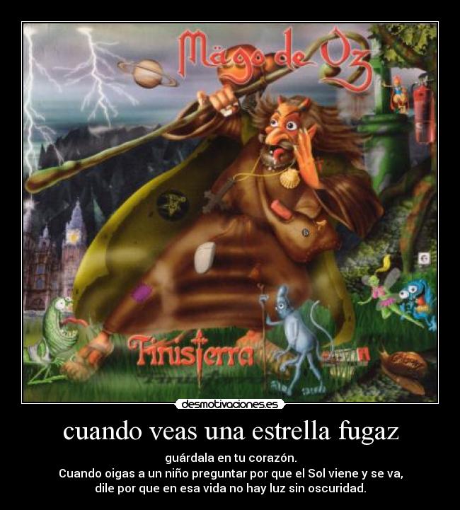 cuando veas una estrella fugaz - 