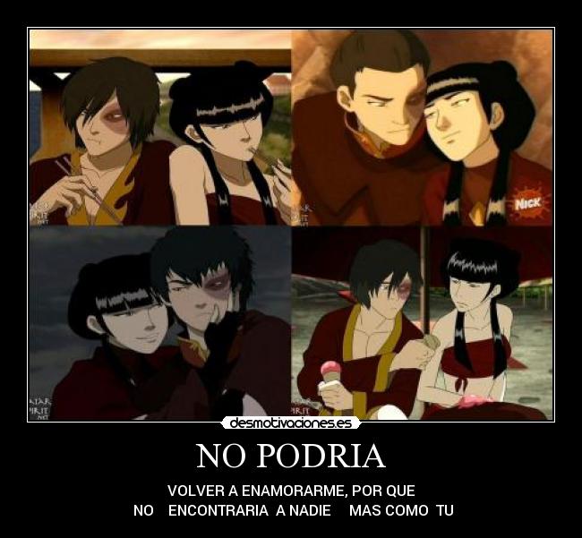 NO PODRIA - VOLVER A ENAMORARME, POR QUE
 NO    ENCONTRARIA  A NADIE     MAS COMO  TU