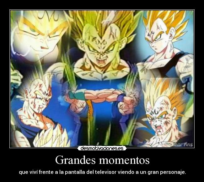 Grandes momentos - que viví frente a la pantalla del televisor viendo a un gran personaje.