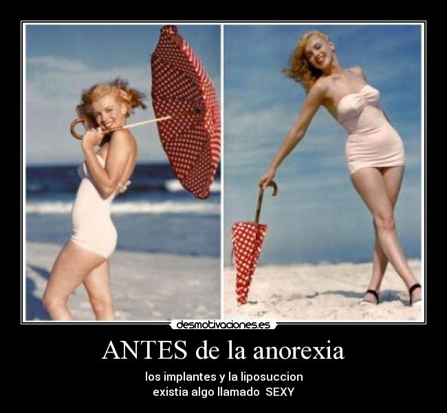 ANTES de la anorexia -