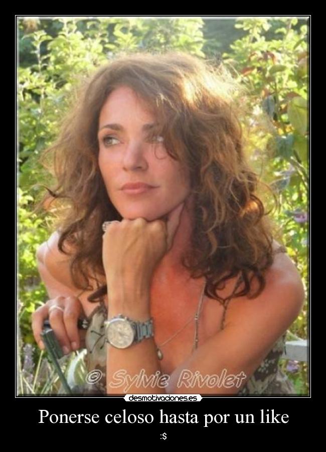 Ponerse celoso hasta por un like - 