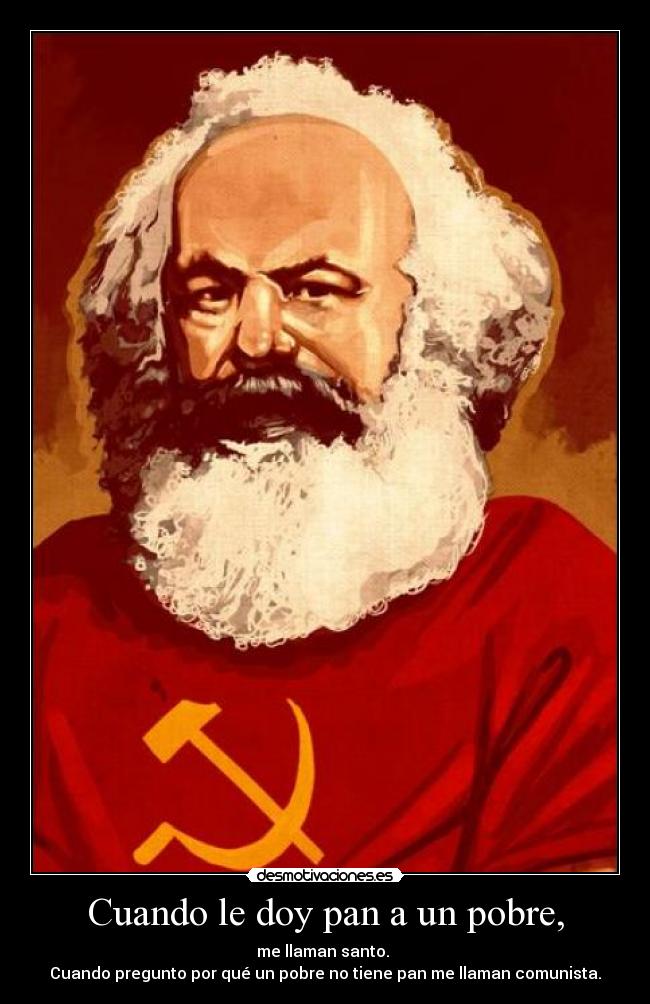 carteles karl marx desmotivaciones