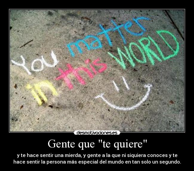 Gente que te quiere -