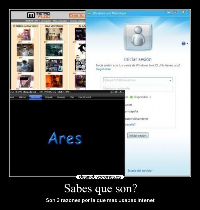 Sabes que son? - 