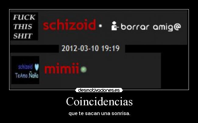 Coincidencias - 