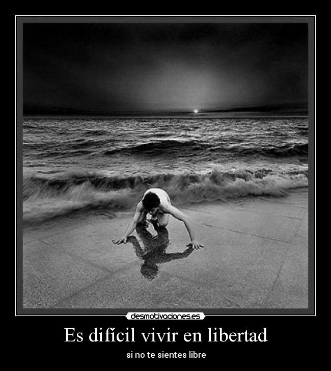 Es difícil vivir en libertad - 