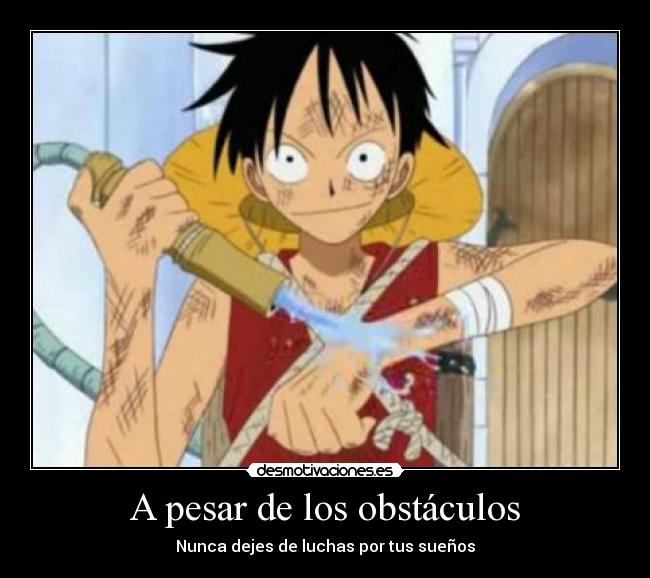 A pesar de los obstáculos - 