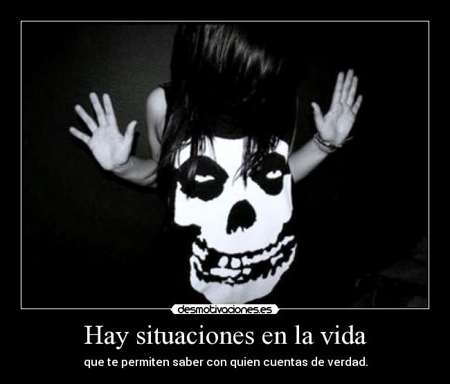 Hay situaciones en la vida - 
