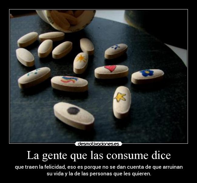 carteles pastillas malas familia chachi piruleta desmotivaciones