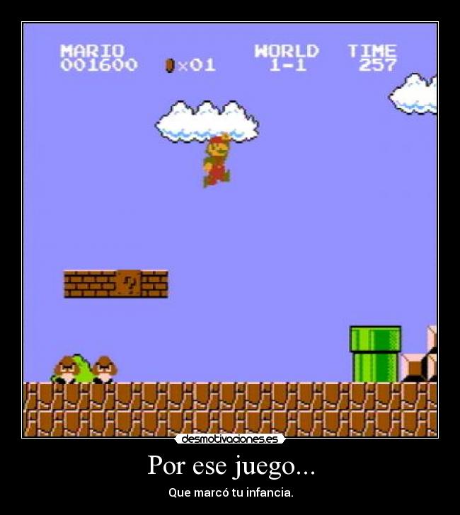 Por ese juego... - 
