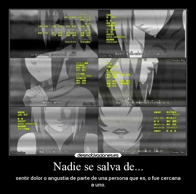 Nadie se salva de... - 