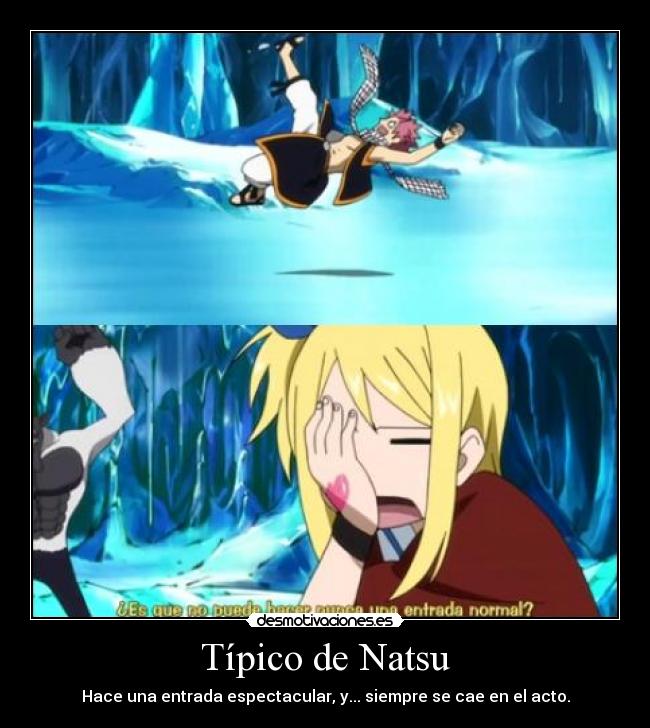 Típico de Natsu - 