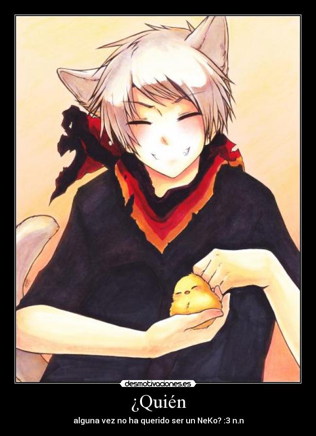 carteles neko desmotivaciones