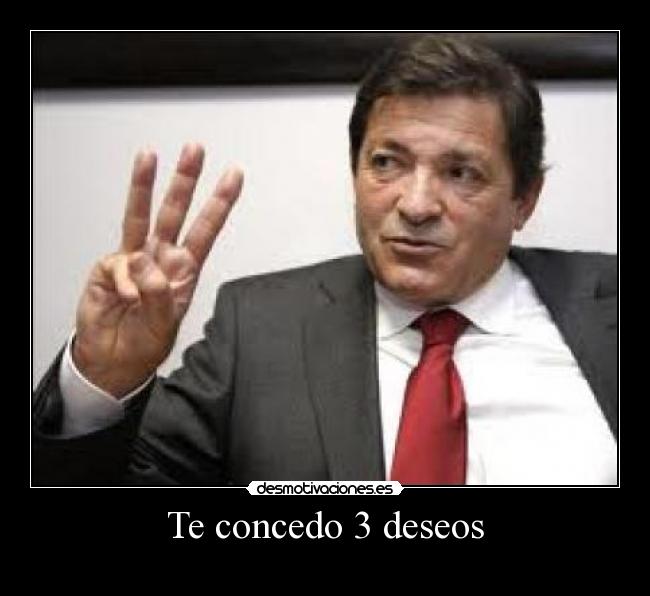 Te concedo 3 deseos -