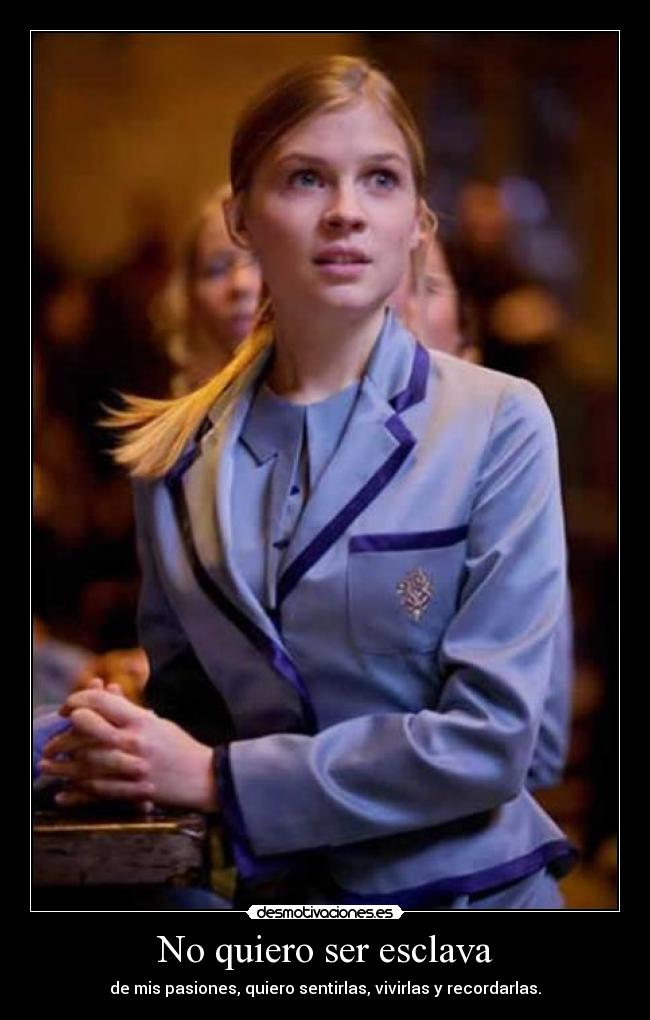No quiero ser esclava - 