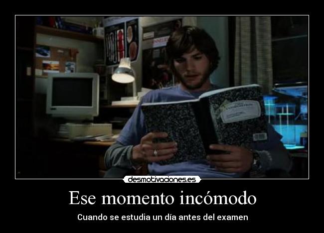 Ese momento incómodo -