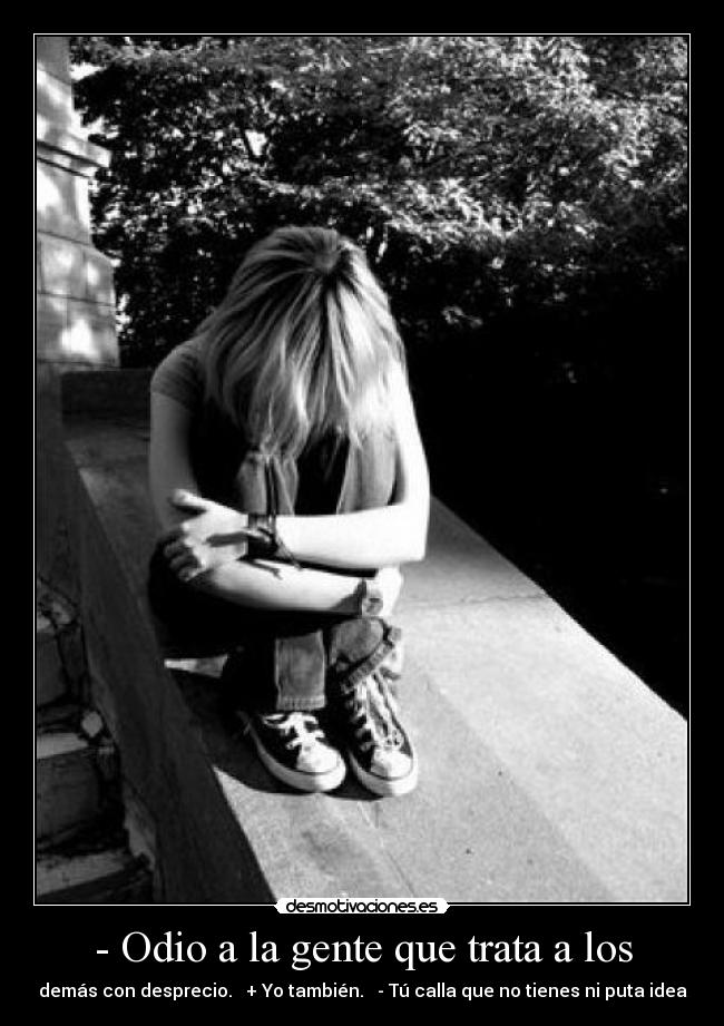 carteles odio odiar desprecio ironia desmotivaciones