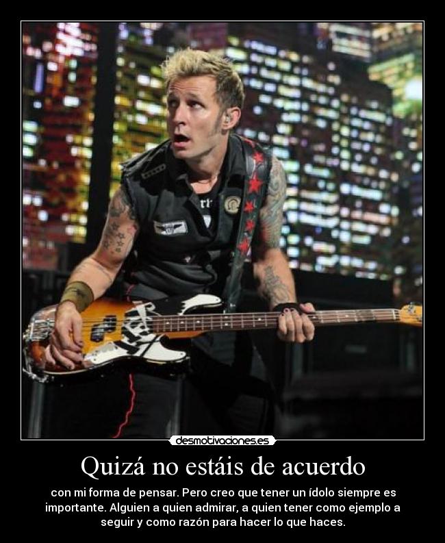 Quizá no estáis de acuerdo -