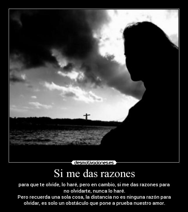 Si me das razones - 