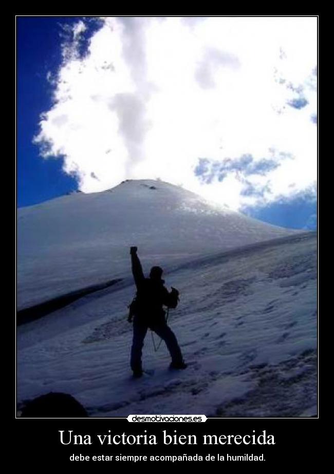 Una victoria bien merecida -