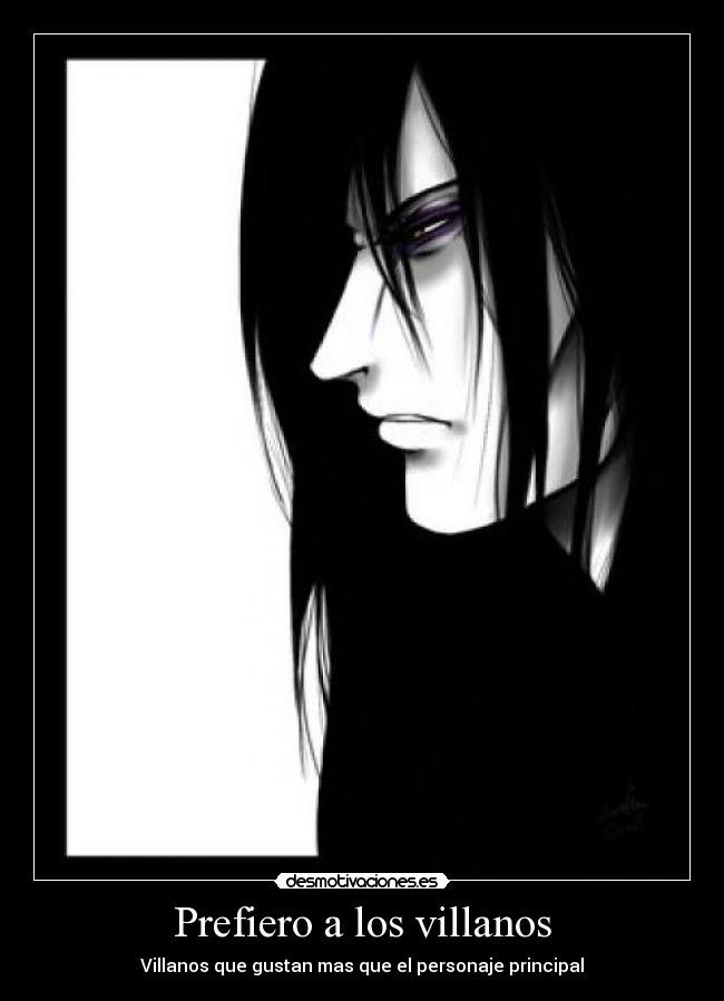 Prefiero a los villanos -