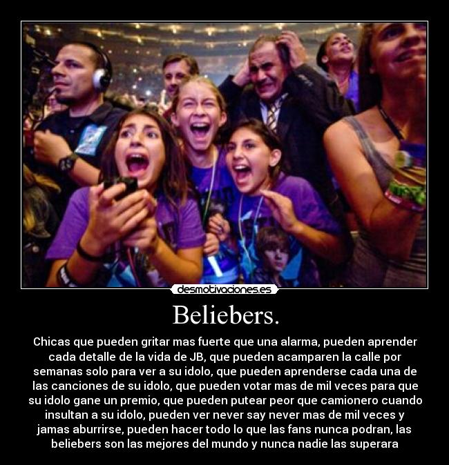 Beliebers. - 