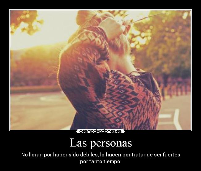 Las personas -