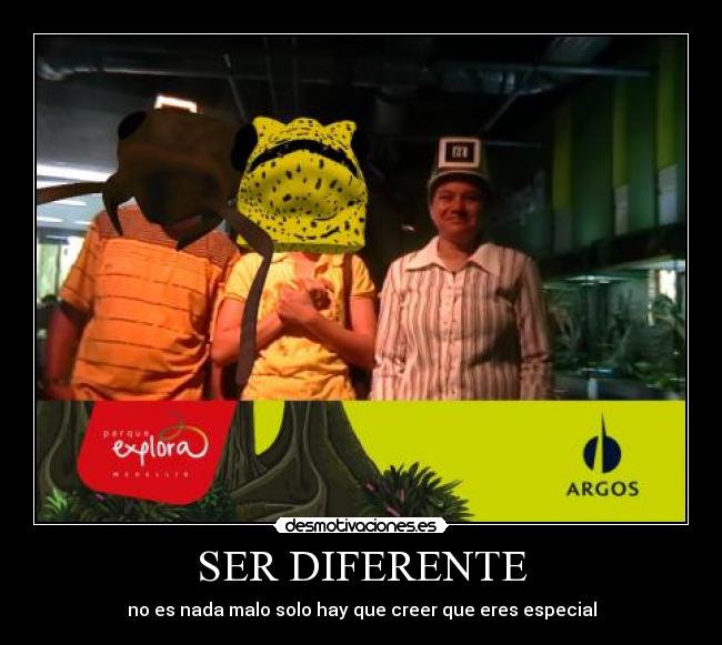SER DIFERENTE -