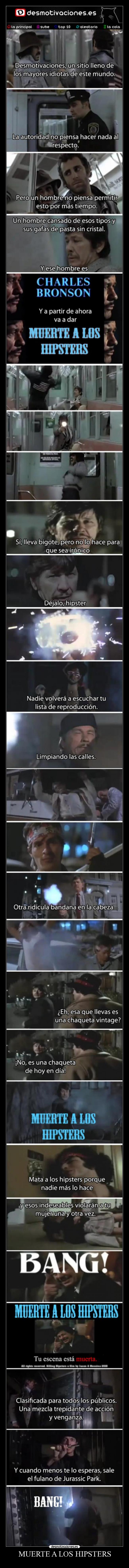 MUERTE A LOS HIPSTERS - 