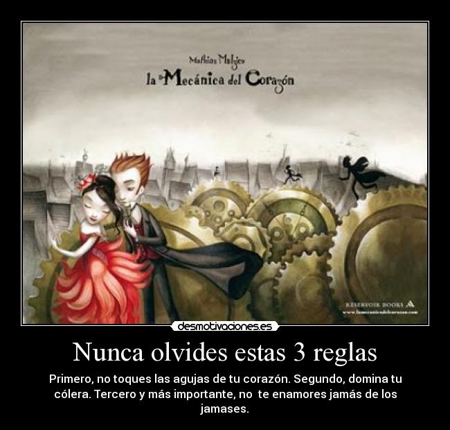 Nunca olvides estas 3 reglas -