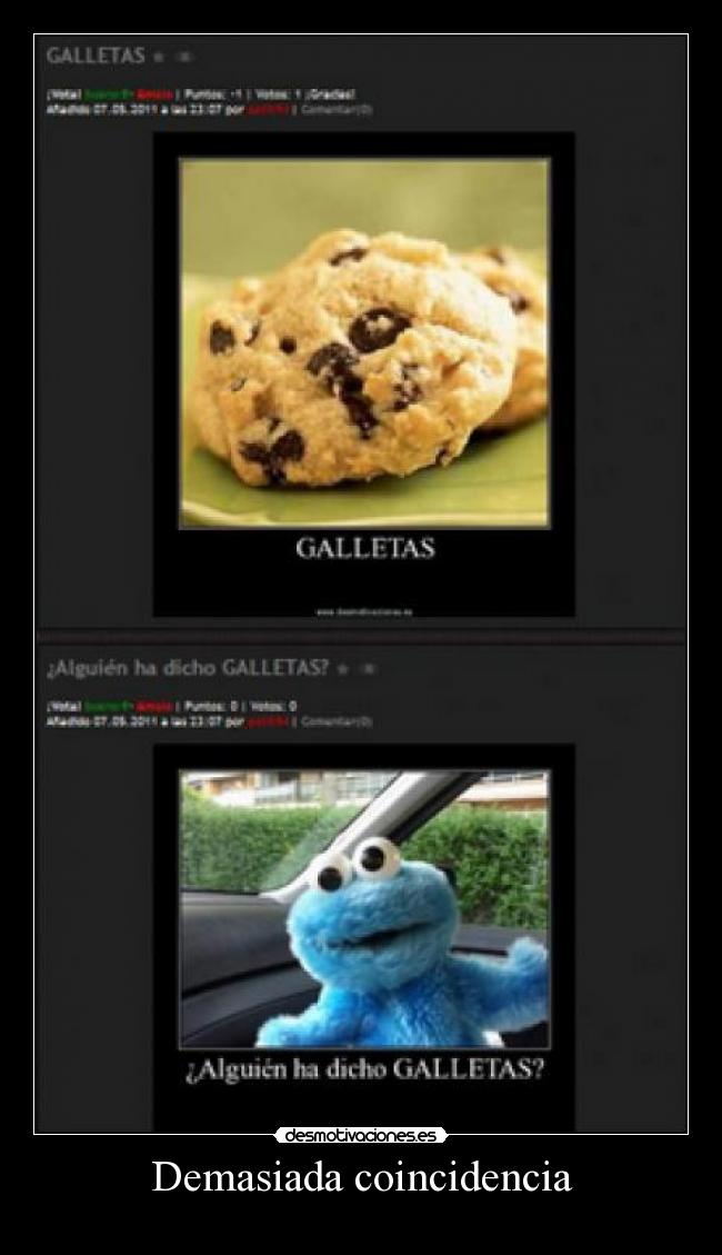 Demasiada coincidencia -